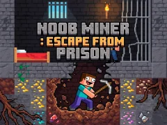 Spil Noob Miner: Escape From Prison online