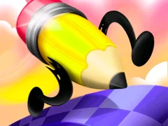 Spil Fun Draw Race 3D online