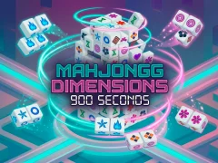 Spil Mahjongg Dimensions 900 seconds online