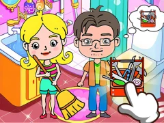 Spil Toka Boka Home Clean Up Design online