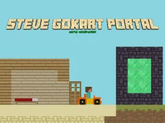 Spil Steve GoKart Portal online