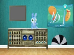 Spil Blue House Escape 3 online