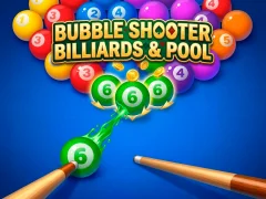 Spil Bubble Shooter Billiards & Pool online