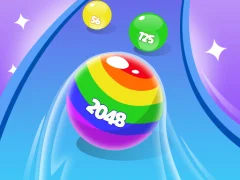 Spil 2048 Run Gorgeous Balls online