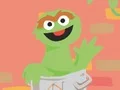 Spil 123 Sesame Street: Oscar's Trash Launch online