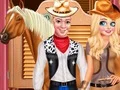 Spil Frozen Couple Cowboy Style online