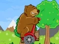 Spil Bear on a Scooter online