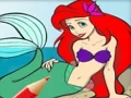 Spil Princess Mermaid Coloring Game online