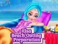 Spil Elsa Beach Outing Preparation online