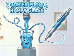 Spil Water Flow Happy Glass online