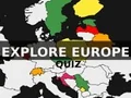 Spil Location of European Countries Quiz online