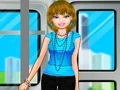 Spil Barbie On The Train online