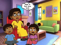 Spil Kids Ready To Granny Story online