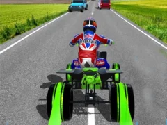 Spil ATV Quad Bike Traffic Racer online