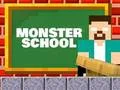 Spil Monster School: Roller Coaster & Parkour online