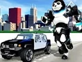 Spil Police Panda Robot online