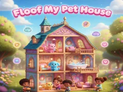 Spil Floof My Pet House online
