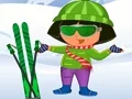Spil Dora Ski Dress up online