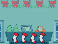Spil Christmas Stockings Memory online