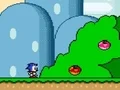 Spil Sonic in Super Mario World online