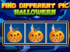 Spil Find Different Pic Halloween online
