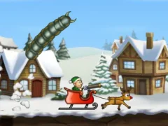 Spil Effing Worms Xmas online