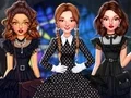 Spil Celebrity Wednesday Addams Style online