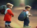 Spil Back To School Jigsaw Picture Puzzle online