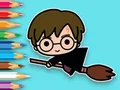 Spil Coloring Book: Flying Potter online