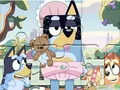 Spil Jigsaw Puzzle: Bluey Play Time online