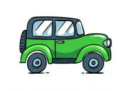 Spil Cartoon Cars Spot The Difference online