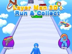 Spil Layer Man 3d Run Collect online