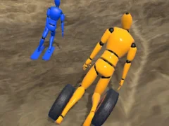 Spil Ragdoll Racing: Extreme Downhill online