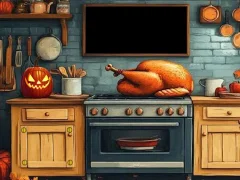 Spil Thanksgiving Cage Break online