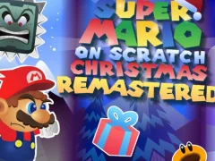 Spil Super Mario on Scratch Christmas Remastered online