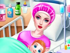 Spil Pregnant Mom Newborn Care online