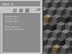 Spil Minecraft Gold Clicker online