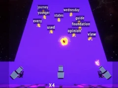 Spil Neon Defense: Type! online