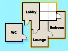 Spil Room Sort - Floor Plan online
