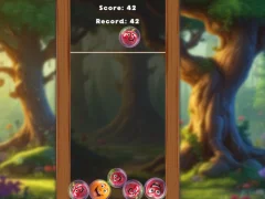 Spil Match Fruits In Bubbles! online