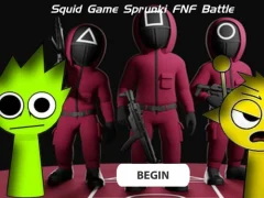 Spil Squid Game Sprunki Fnf Battle online