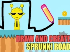 Spil Draw And Create Sprunki Road online