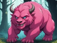 Spil Magical Pink Beast Rescue online