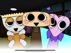 Spil Sprunki x Dandy's World 2 online