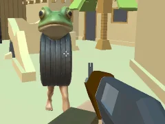 Spil Italian Brainrot Animals Attack 3D online