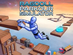 Spil Ragdoll Parkour Simulator online