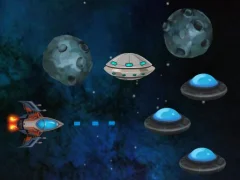 Spil Relentless Flying Saucers online