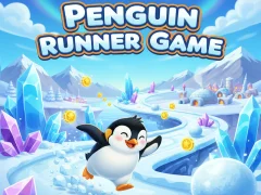 Spil Penguin Runner Game online