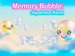 Spil Memory Bubble: Japanese Kana online