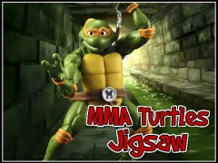 Spil MMA Turtles Jigsaw online